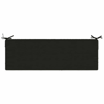 vidaXL Back Cushion SOEST 100% Polyester Black 120 x 40 x 10 cm