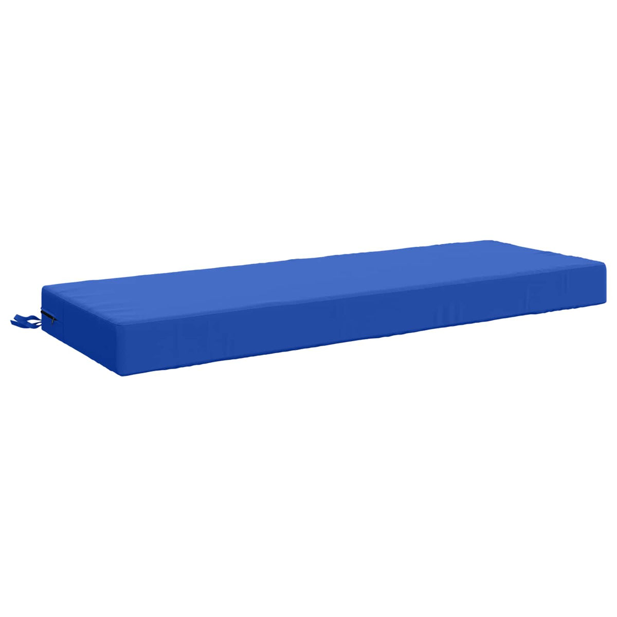 vidaXL Seat Cushion SOEST 100% Polyester Royal Blue 120 x 40 x 10 cm
