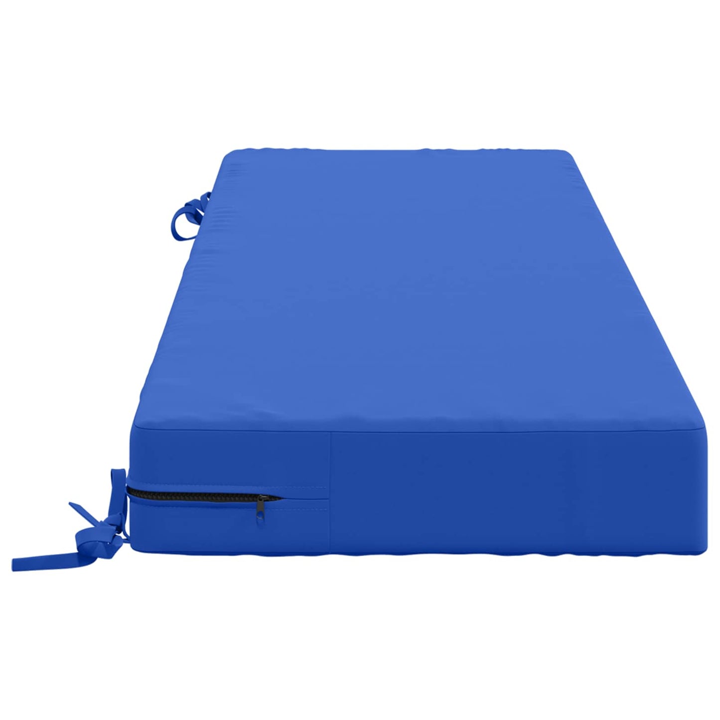 vidaXL Seat Cushion SOEST 100% Polyester Royal Blue 120 x 40 x 10 cm