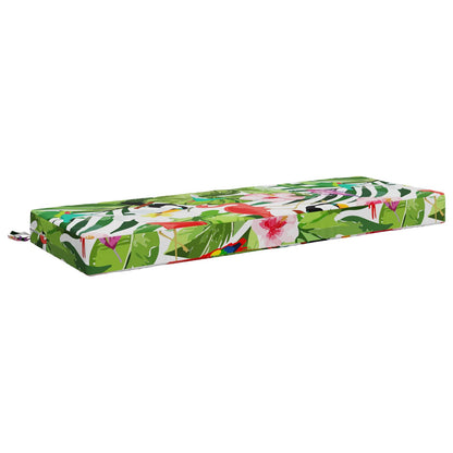 vidaXL Seat Cushion SOEST 100% Polyester Multicolour 120 x 40 x 10 cm