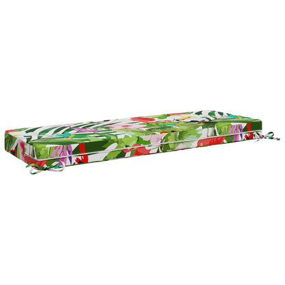vidaXL Seat Cushion SOEST 100% Polyester Multicolour 120 x 40 x 10 cm