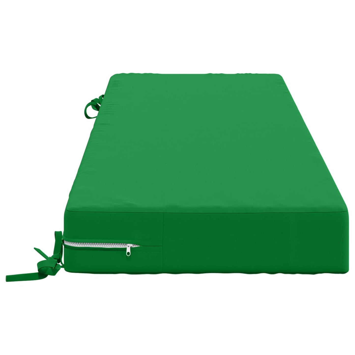 vidaXL Seat Cushion SOEST 100% Polyester Green 120 x 40 x 10 cm