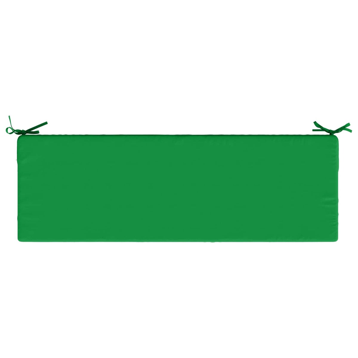 vidaXL Seat Cushion SOEST 100% Polyester Green 120 x 40 x 10 cm