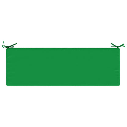vidaXL Seat Cushion SOEST 100% Polyester Green 120 x 40 x 10 cm