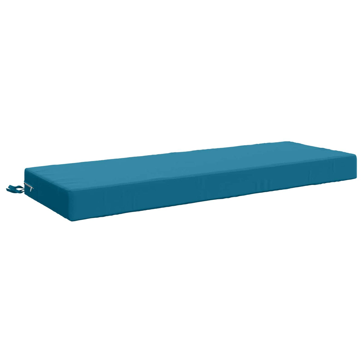 vidaXL Seat Cushion SOEST 100% Polyester Light Blue 120 x 40 x 10 cm