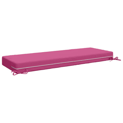 vidaXL Seat Cushion SOEST 100% Polyester Pink 120 x 40 x 10 cm
