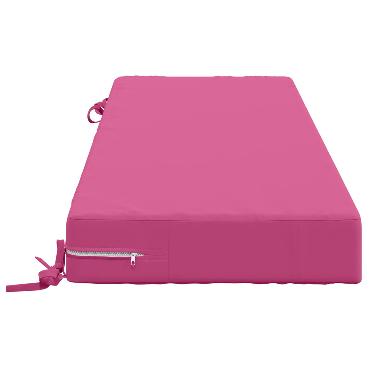 vidaXL Seat Cushion SOEST 100% Polyester Pink 120 x 40 x 10 cm