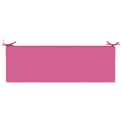 vidaXL Seat Cushion SOEST 100% Polyester Pink 120 x 40 x 10 cm