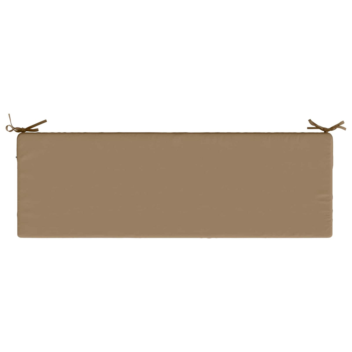 vidaXL Back Cushion SOEST 100% Polyester Taupe 120 x 40 x 10 cm