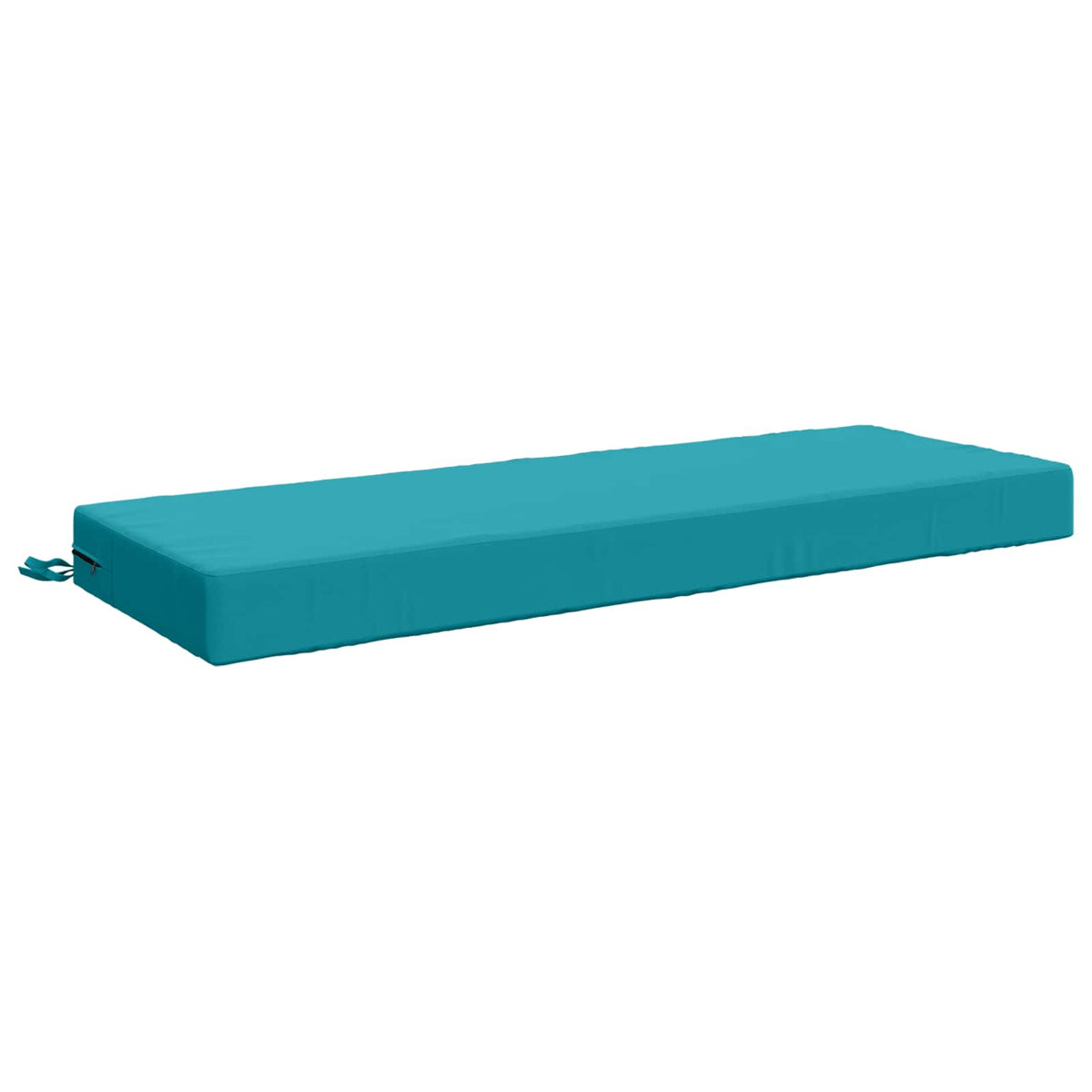 vidaXL Seat Cushion SOEST 100% Polyester Turquoise 120 x 40 x 10 cm