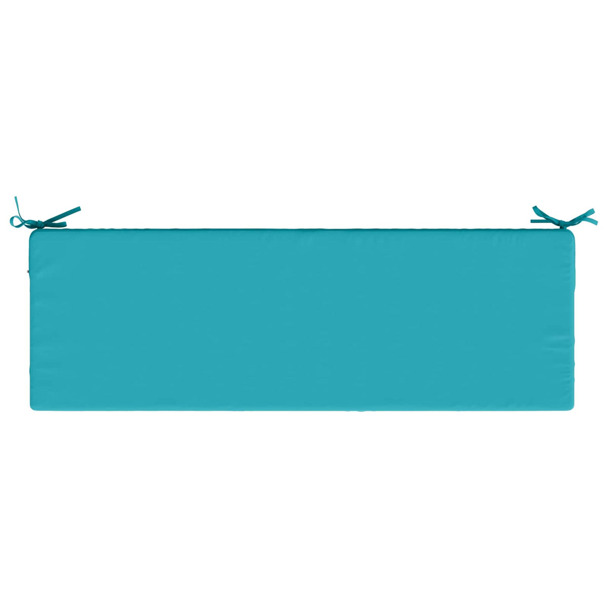 vidaXL Seat Cushion SOEST 100% Polyester Turquoise 120 x 40 x 10 cm