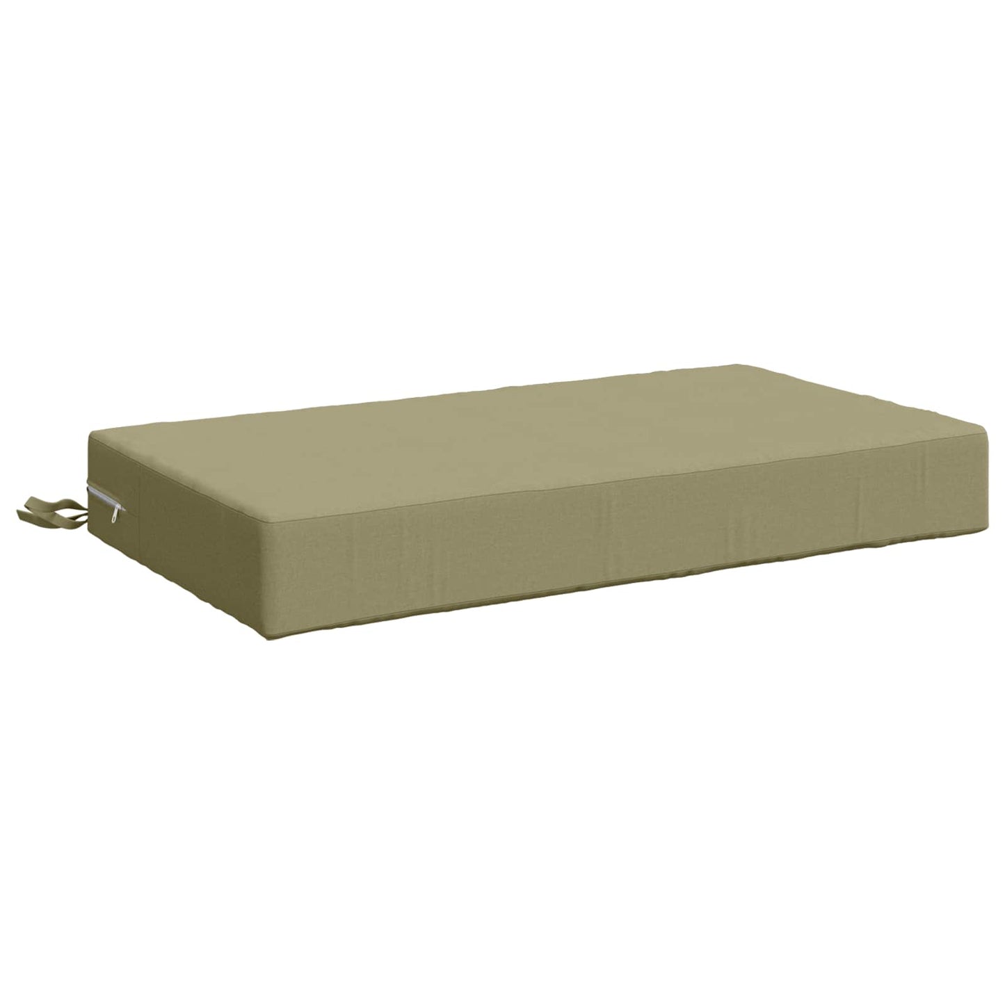 vidaXL Seat Cushion SOEST 100% Polyester Light Green 70 x 40 x 10 cm