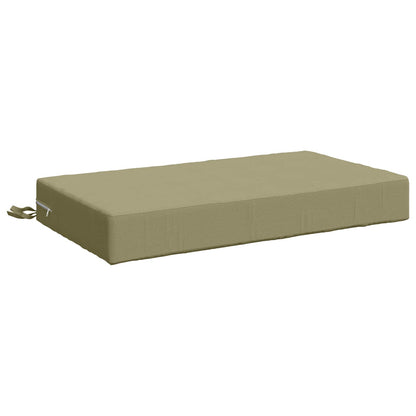 vidaXL Seat Cushion SOEST 100% Polyester Light Green 70 x 40 x 10 cm