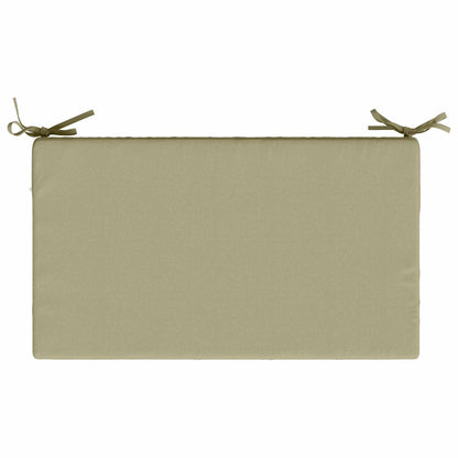 vidaXL Seat Cushion SOEST 100% Polyester Light Green 70 x 40 x 10 cm