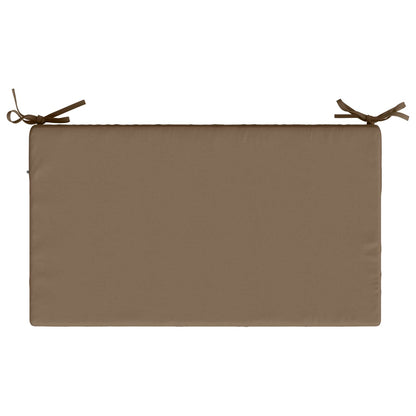vidaXL Seat Cushion SOEST 100% Polyester Taupe 70 x 40 x 10 cm