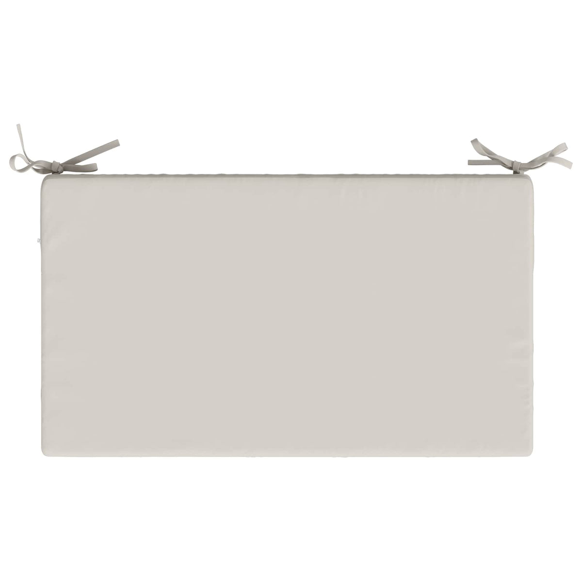 vidaXL Seat Cushion SOEST 100% Polyester White 70 x 40 x 10 cm