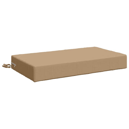 vidaXL Seat Cushion SOEST 100% Polyester Sand 70 x 40 x 10 cm