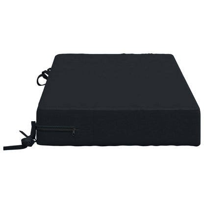 vidaXL Seat Cushion SOEST 100% Polyester Dark Blue 70 x 40 x 10 cm