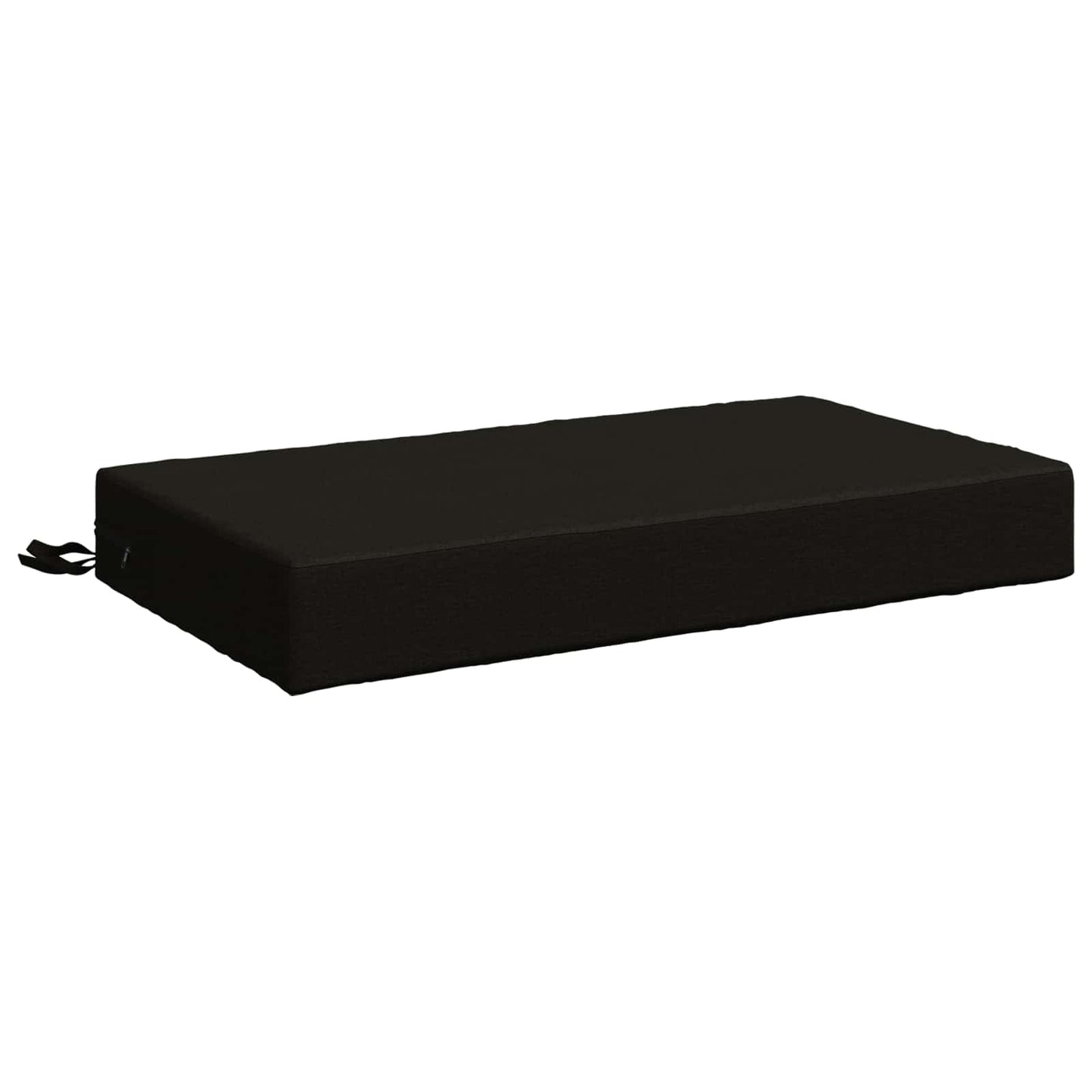 vidaXL Seat Cushion SOEST 100% Polyester Black 70 x 40 x 10 cm