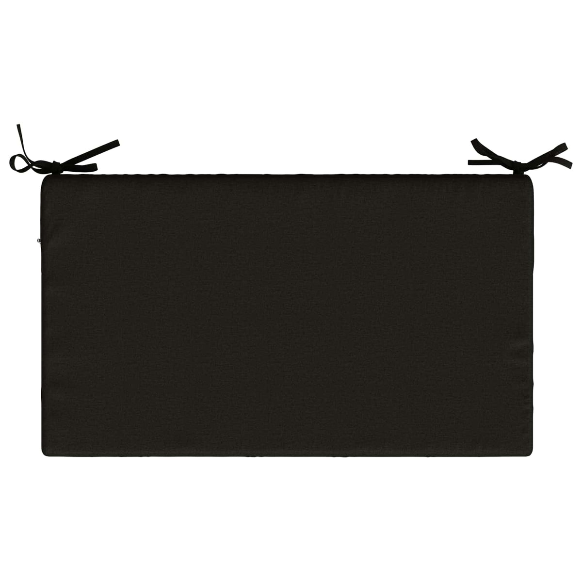 vidaXL Seat Cushion SOEST 100% Polyester Black 70 x 40 x 10 cm