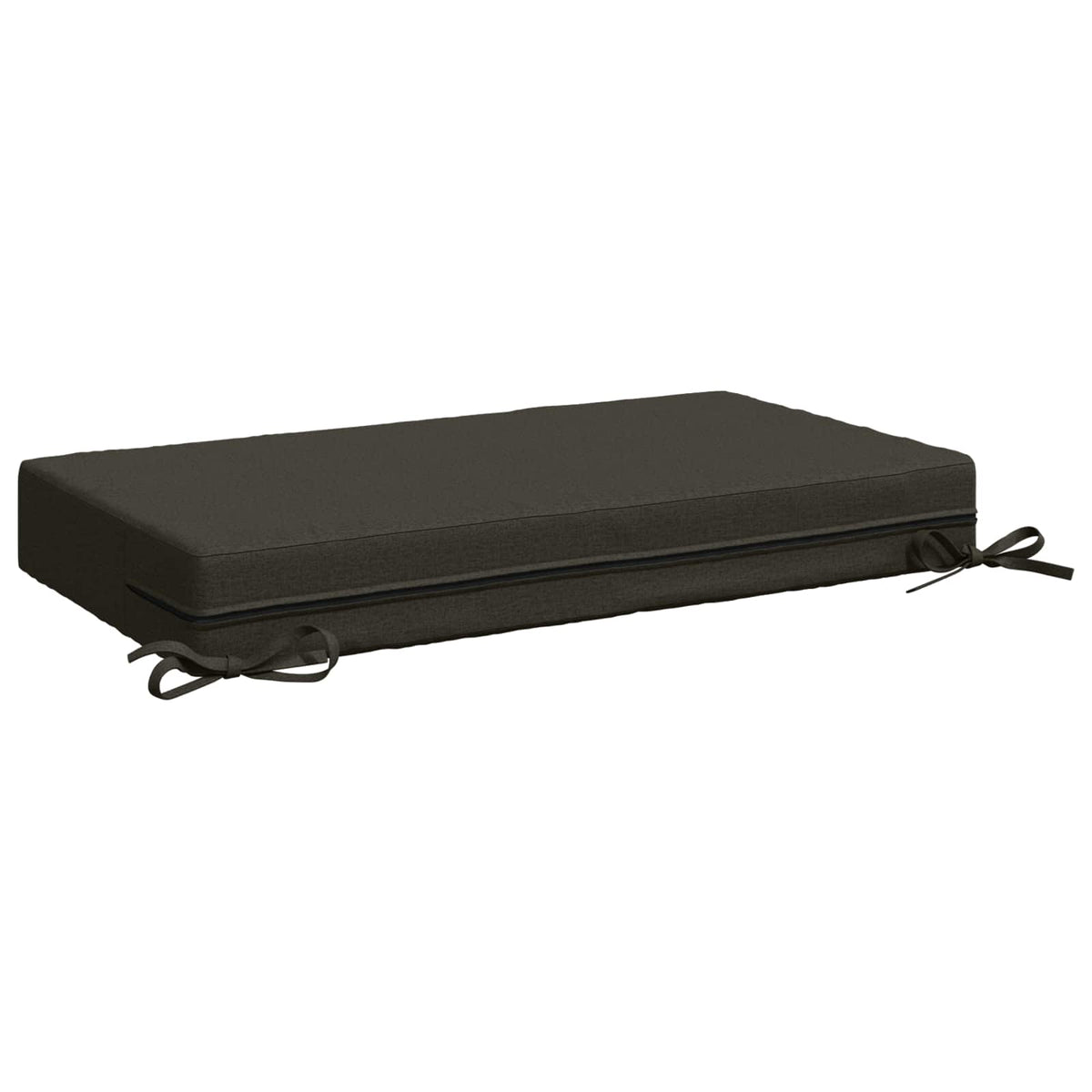 vidaXL Seat Cushion SOEST 100% Polyester Anthracite 70 x 40 x 10 cm