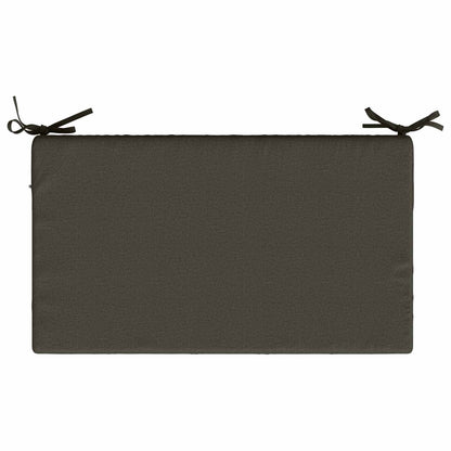 vidaXL Seat Cushion SOEST 100% Polyester Anthracite 70 x 40 x 10 cm
