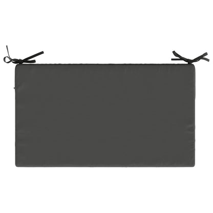 vidaXL Seat Cushion SOEST 100% Polyester Anthracite 70 x 40 x 10 cm