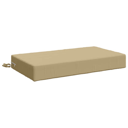 vidaXL Seat Cushion SOEST 100% Polyester Beige 70 x 40 x 10 cm
