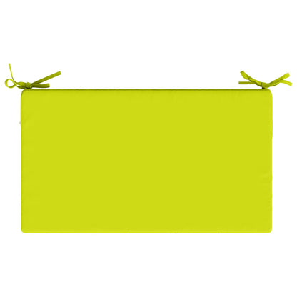 vidaXL Seat Cushion SOEST 100% Polyester Bright Green 70 x 40 x 10 cm