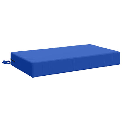 vidaXL Seat Cushion SOEST 100% Polyester Royal Blue 70 x 40 x 10 cm