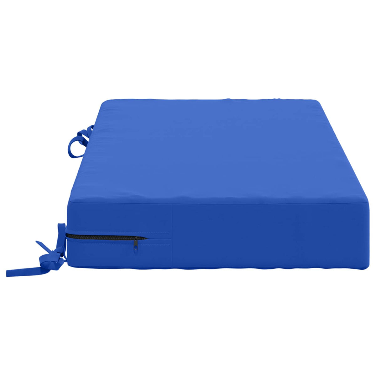 vidaXL Seat Cushion SOEST 100% Polyester Royal Blue 70 x 40 x 10 cm