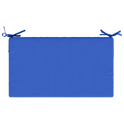 vidaXL Seat Cushion SOEST 100% Polyester Royal Blue 70 x 40 x 10 cm