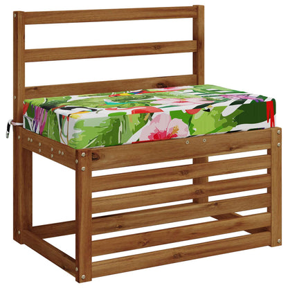 vidaXL Seat Cushion SOEST 100% Polyester Multicolour 70 x 40 x 10 cm