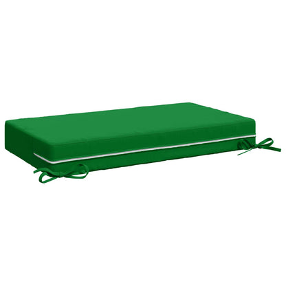 vidaXL Seat Cushion SOEST 100% Polyester Green 70 x 40 x 10 cm