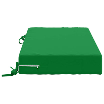 vidaXL Seat Cushion SOEST 100% Polyester Green 70 x 40 x 10 cm