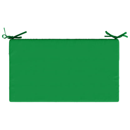 vidaXL Seat Cushion SOEST 100% Polyester Green 70 x 40 x 10 cm