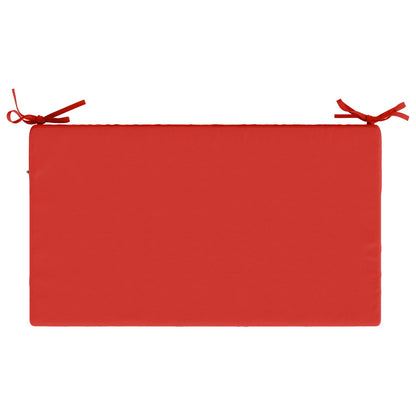 vidaXL Seat Cushion SOEST 100% Polyester Red 70 x 40 x 10 cm