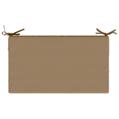 vidaXL Seat Cushion SOEST 100% Polyester Taupe 70 x 40 x 10 cm