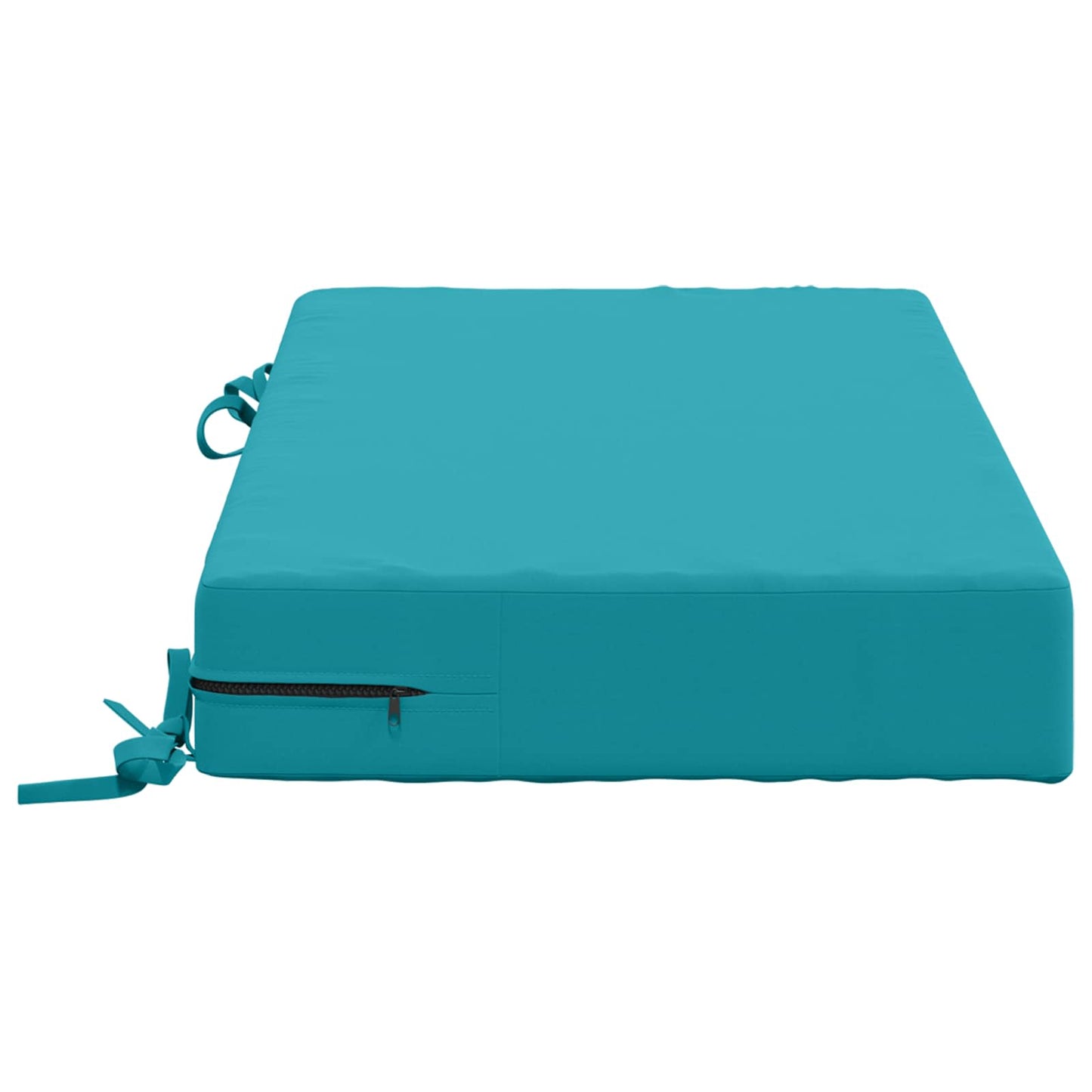 vidaXL Seat Cushion SOEST 100% Polyester Turquoise 70 x 40 x 10 cm
