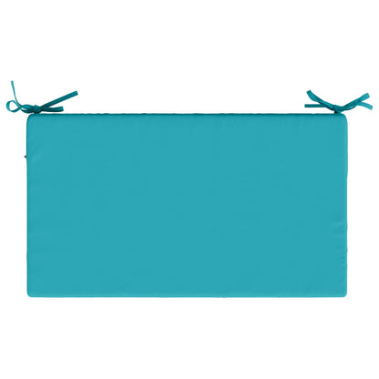 vidaXL Seat Cushion SOEST 100% Polyester Turquoise 70 x 40 x 10 cm