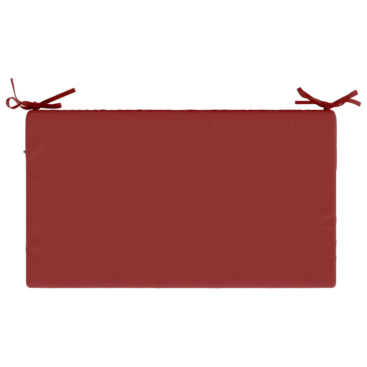 vidaXL Seat Cushion SOEST 100% Polyester Wine Red 70 x 40 x 10 cm
