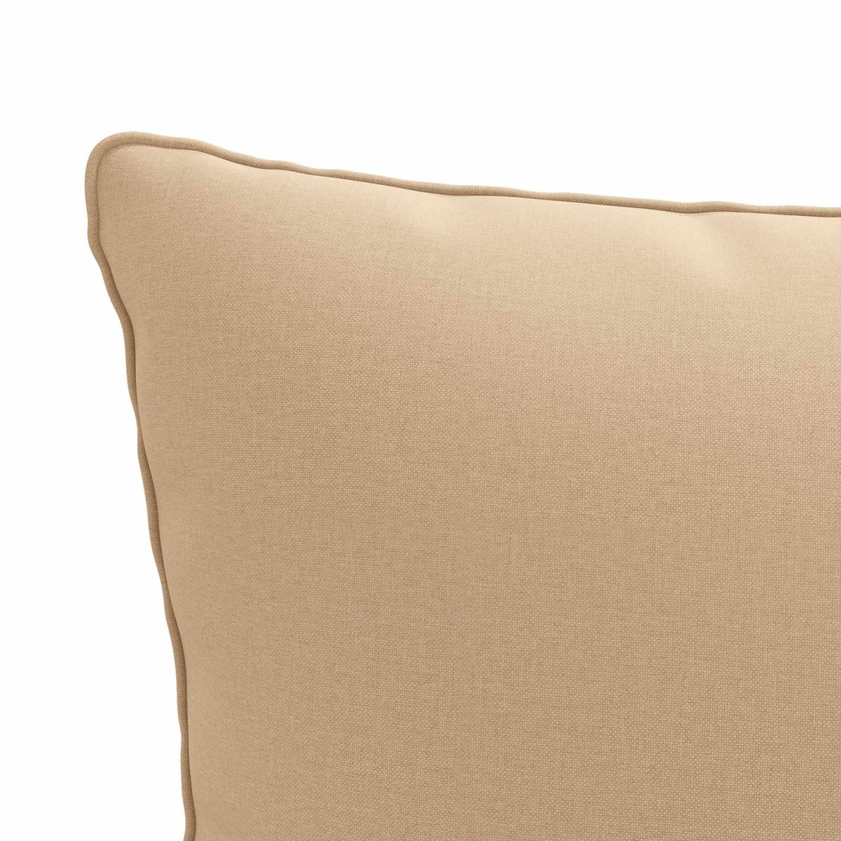 vidaXL Back Cushion PUTTEN 100% Polyester Sand 50 x 40 x 15 cm