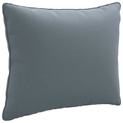 vidaXL 1-Piece Back Cushion PUTTEN 100% Polyester Blue 50 x 40 x 15 cm