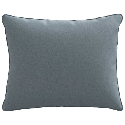 vidaXL 1-Piece Back Cushion PUTTEN 100% Polyester Blue 50 x 40 x 15 cm