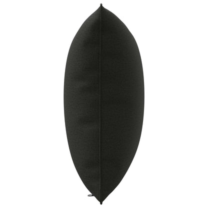 vidaXL 1-Piece Back Cushion PUTTEN 100% Polyester Black