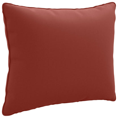 vidaXL 1-Piece Back Cushion PUTTEN 100% Polyester Red 50 x 40 x 15 cm