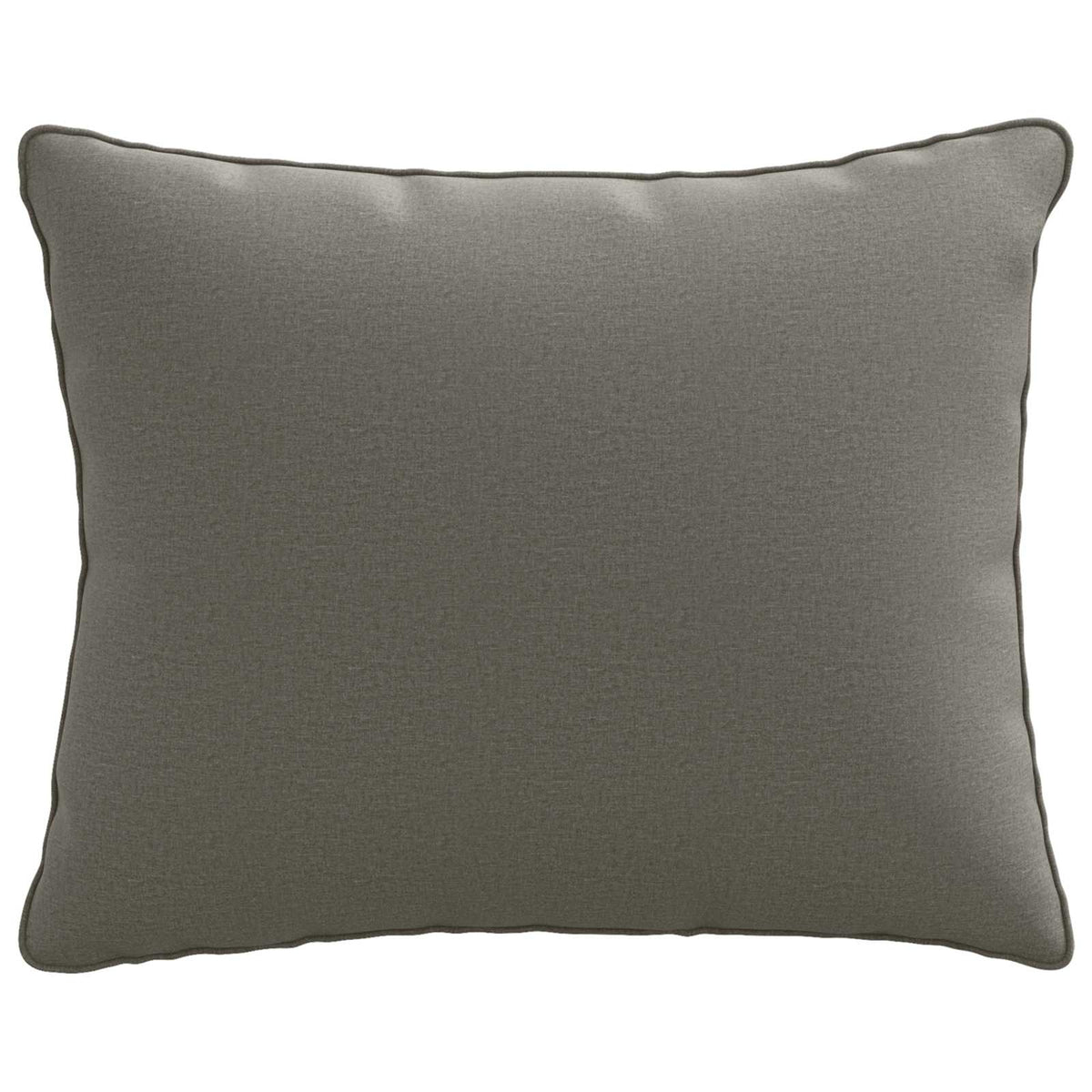 vidaXL 1-Piece Back Cushion PUTTEN 100% Polyester Grey 50 x 40 x 15 cm
