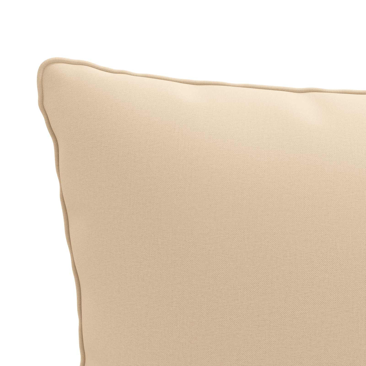 vidaXL 1-Piece Back Cushion PUTTEN 100% Polyester Cream