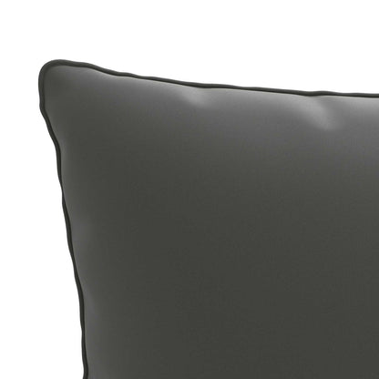 vidaXL 1-Piece Back Cushion PUTTEN 100% Polyester Anthracite