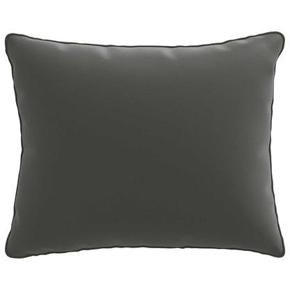 vidaXL 1-Piece Back Cushion PUTTEN 100% Polyester Anthracite